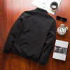 2018 New Spring Black Bomber Jacket Men Streetwear Hip Hop Slim Fit Pilot Bomber Jacket Coat Men Jackets Plus Size 4XL