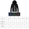 Women/Men Winter Outdoor Down Jacket USB Electric Heating Warm Coat Cotton High Quality Fishing Hiking Heated Thicken Clothing