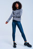 Navy Textured Sweater