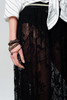 Black Lace Midi Skirt