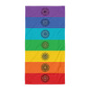 7 Chakra Cotton Rainbow Towel