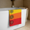 7 Chakra Cotton Rainbow Towel