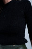 Black Shiny Sweater