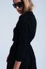 Black Shiny Sweater