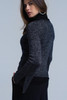 Black Shiny Sweater