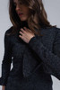 Black Shiny Sweater