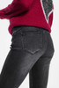 Black Skinny Jeans With a Light Wash