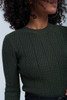 Khaki Shiny Sweater