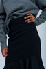 Black Midi Skirt