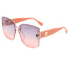 Women's  Fashion Retro Female Big Frame Oversized  Sunglasses