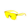 Women's Rimless Cat Eye Oversized Sunglasses