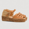 Women Buckle Cut-Out Platform Sandals