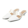 Women Crocodile Pattern Low Heels Slippers