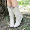 Women Winter Leather Fashion Knee High Boots