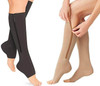 SOMIX Zippered Compression Socks Support Stockings 20-30 mmHg