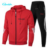 Daiwa Spring Autumn 2020  Fishing Suit Cotton Outdoor Camping Hiking Sport Set  Striped  Clothes Fishing Jacket Pants Suit