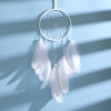 Wall Dreamcatcher Led Handmade Feather Dream Catcher Braided Wind Chimes Art For room decoration Hanging home decor Decoration