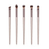 10pcs/set Champagne makeup brushes set for cosmetic foundation powder blush eyeshadow kabuki blending make up brush beauty tool