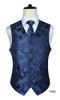Men's Classic Paisley Jacquard Waistcoat Vest Handkerchief Party wedding Tie vest Suit  Pocket Square Set Men's Classic Paisley Jacquard Waistcoat Vest Handkerchief Party wedding Tie vest Suit  Pocket Square Set