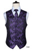 Men's Classic Paisley Jacquard Waistcoat Vest Handkerchief Party wedding Tie vest Suit  Pocket Square Set Men's Classic Paisley Jacquard Waistcoat Vest Handkerchief Party wedding Tie vest Suit  Pocket Square Set