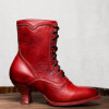 Women's Stiletto Heel Spring/fall Lace-Up Boots