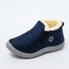 McCkle Snow Boots Women Shoes Warm Plush Fur Ankle Boots Winter Female Slip on Flat Casual Shoes Waterproof Ultralight Footwear