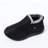 McCkle Snow Boots Women Shoes Warm Plush Fur Ankle Boots Winter Female Slip on Flat Casual Shoes Waterproof Ultralight Footwear