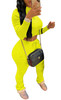 Women's 2 Pieces Outfit Set Short Sleeves Round Neck Crop Top and Stacked Sweatpants Ruched Skinny Pants Loungewear