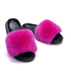 Women Fur Slides Fashion Simple Outdoor Slippers