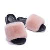 Women Fur Slides Fashion Simple Outdoor Slippers