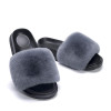 Women Fur Slides Fashion Simple Outdoor Slippers