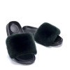 Women Fur Slides Fashion Simple Outdoor Slippers
