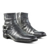 Fashion Men's Zipper Ankle Boots