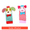 Baby Toy Baby Rattles Toys Animal Socks Wrist Strap With Rattle Baby Foot Socks Bug Wrist Strap Mobile Kids Toys for Children
