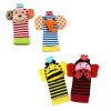 Baby Toy Baby Rattles Toys Animal Socks Wrist Strap With Rattle Baby Foot Socks Bug Wrist Strap Mobile Kids Toys for Children