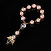 Angel baptism favors ivory communion favors recuerditos para bautizo finger rosaries christening favors communion favors