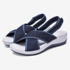 LOSTISY Peep Toe Casual Slingback Sport Sandals