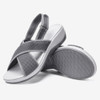 LOSTISY Peep Toe Casual Slingback Sport Sandals