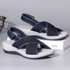 LOSTISY Peep Toe Casual Slingback Sport Sandals