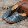 LOSTISY Women Hollow Out Breathable Backless Comfy Sandals