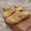LOSTISY Women Hollow Out Breathable Backless Comfy Sandals