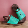 LOSTISY Women Hollow Out Non Slip Soft Summer Roman Sandals