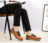 Men's Leather Shoe | Men Breathable Casual Lace-up Bussiness Shoe