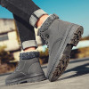 Men's snow boots casual plus velvet cotton shoes trend Martin cotton boots