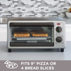 BLACK+DECKER 4-Slice Countertop Toaster Oven