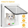 Cat Door 4-Way Locking Cat Flap With Liner