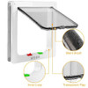 Cat Door 4-Way Locking Cat Flap With Liner