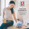 Boiler & Tea Heater with LED, Cordless, Auto Shut-Off - Boil-Dry