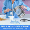 Boiler & Tea Heater with LED, Cordless, Auto Shut-Off - Boil-Dry