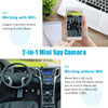 1080p HD Spy Camera Wireless Hidden Small Secret Nanny Cam with Super Night Vision.